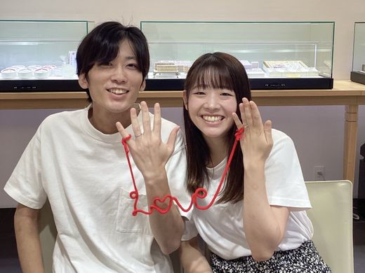 【長崎店】素敵な指輪に出合えました！