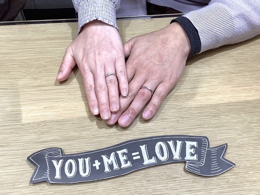 【長崎店】キレイな指輪で満足です！