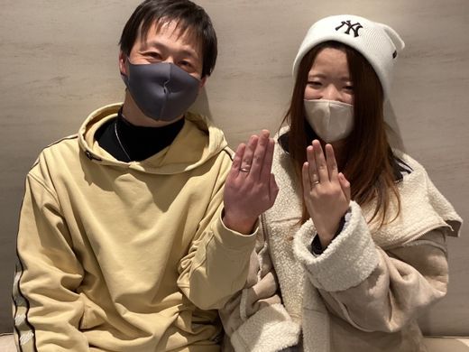 【長野店】とても良い指輪にめぐり会えました。