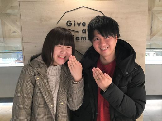 【仙台店】満足出来る指輪に出会えました！
