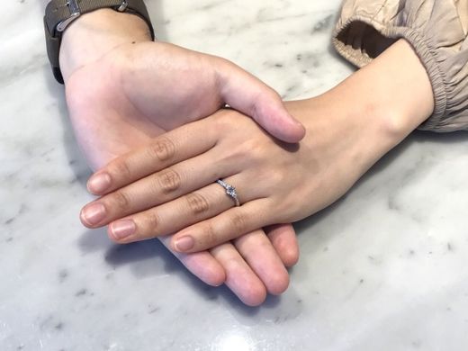 【松本店】素敵な指輪に仕上げていただきありがとうございました☆