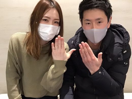 【長野店】楽しく指輪を選ぶことができました
