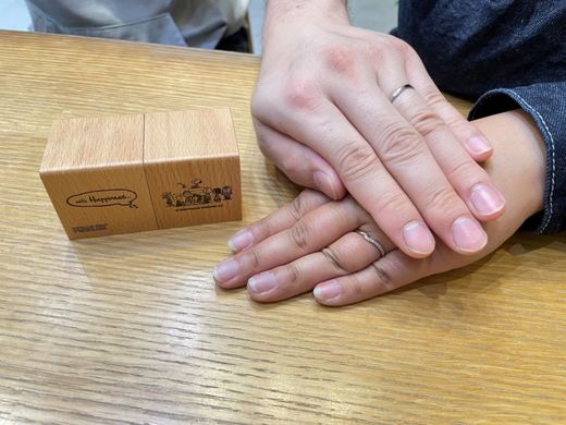 【なんばパークス】結婚指輪が凄く気に入ってここのお店にしました！