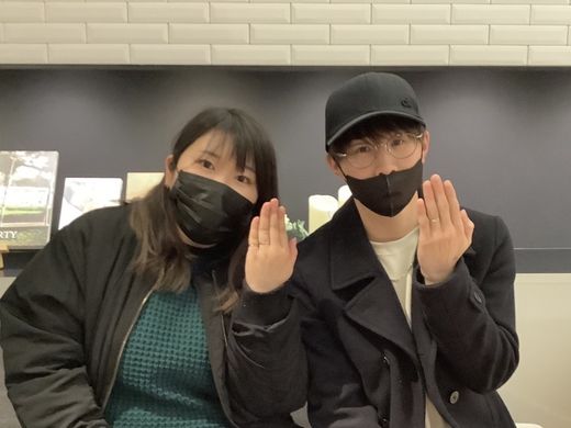 【福井店】最高の結婚指輪を選ぶことができた