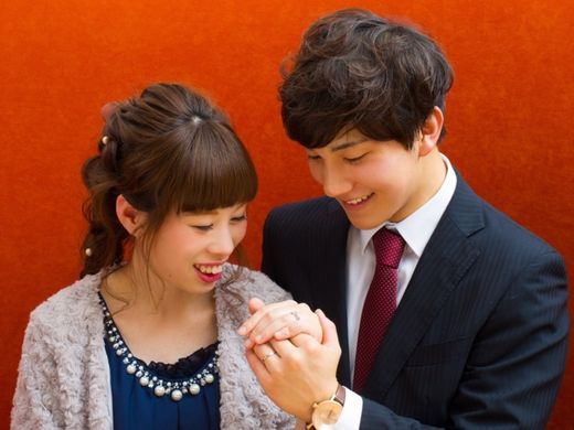 気に入ったリングに出会えました。