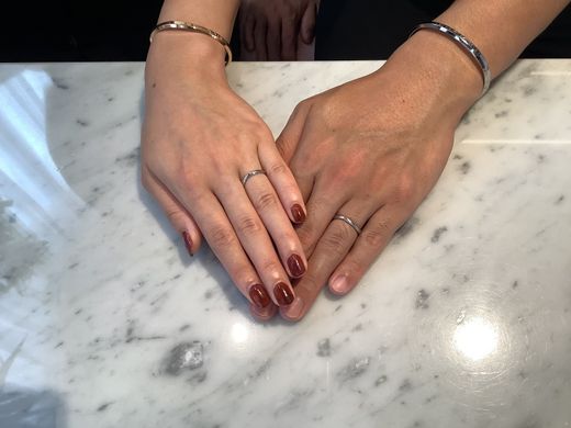 【ビジュピコ松本店】両親の指輪と似たデザインにしたくて、、♡