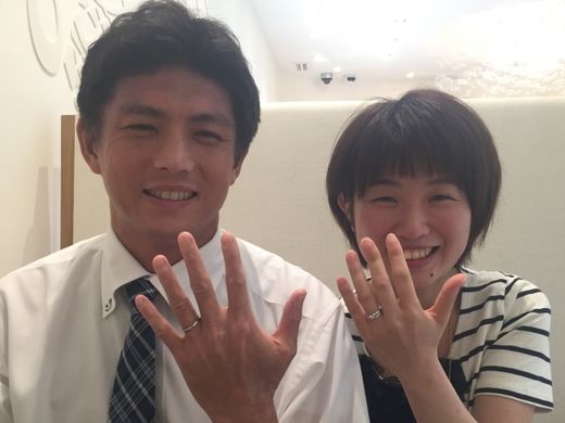 高知店で指輪を選びました！