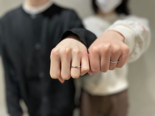 【なんばパークス店】良い指輪を見つける事が出来ました！