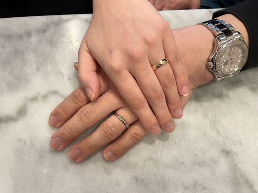 【ビジュピコ鳥取店】素晴らしい結婚指輪！