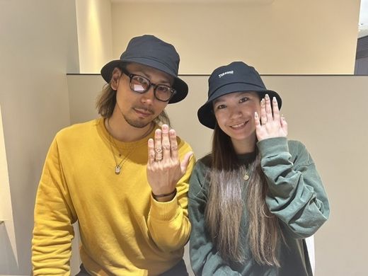 【熊本店】３本共統一感あわせてゴールドにしました °˖✧