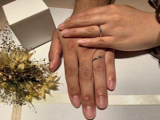 【宮崎店】納得できる指輪を選べてよかった