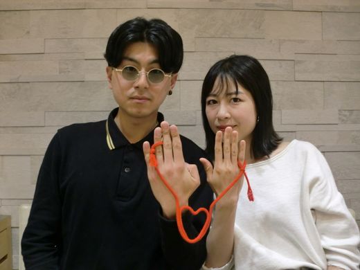 スタッフさんのおかげで素敵なリングに出会えました!