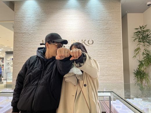 【なんばパークス店】大満足の指輪選びができました。