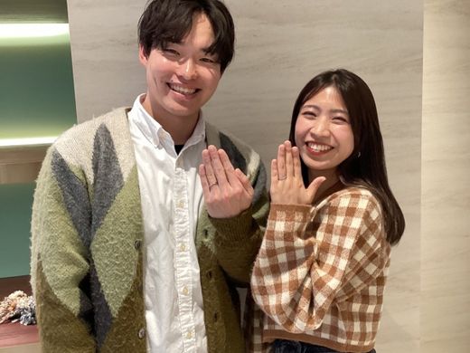 【長野店】素敵な指輪に出会えました♡