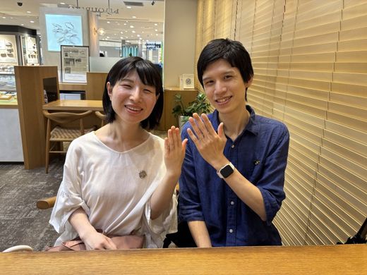 【なんばパークス店】リングのモチーフとデザインが気に入りました