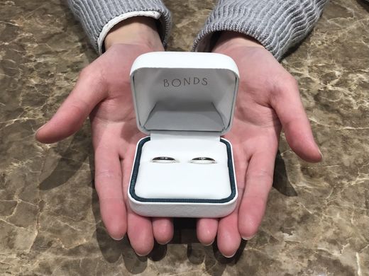 【姫路店】2人の記念になる指輪に出会えました