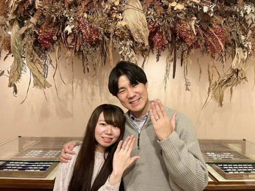 人生で一度きりの買い物を素敵な気持ちで進めることができました。