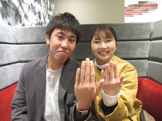 【鹿児島店】自分たちにあったリング♪