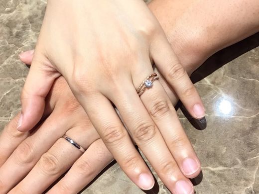 【長野店】納得する指輪ができました。