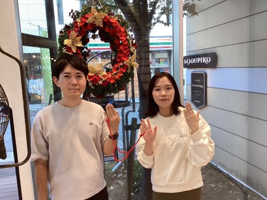 【福岡店】素敵なリングでした♡