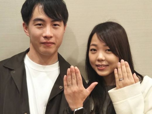 【金沢店】気にいるデザインを見つけることができました。