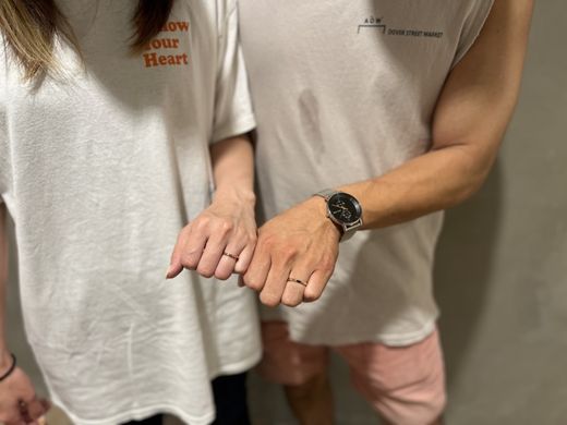 【なんばパークス店】店員さんの対応もリングの色味も最高でした！