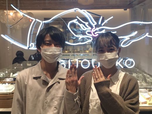 【松本店】素敵なスタッフさんと指輪に出会うことができました。