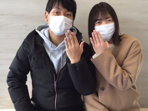【長野店】いい指輪に出会えました。