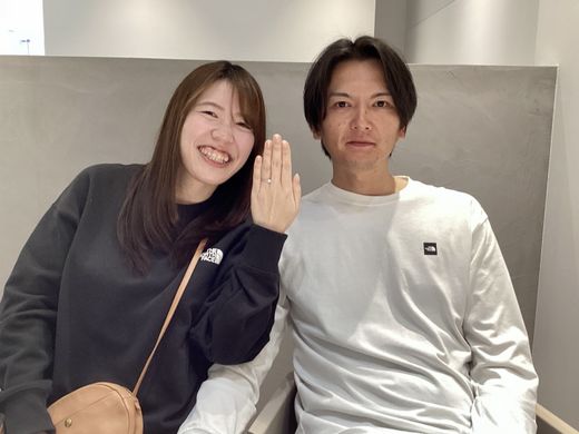 【宮崎店】大好きなお花のリングに出会えた♡