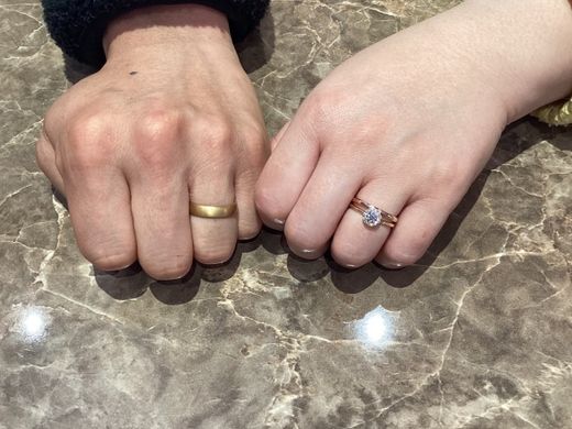 【長野店】素敵な指輪に出会うことができました。