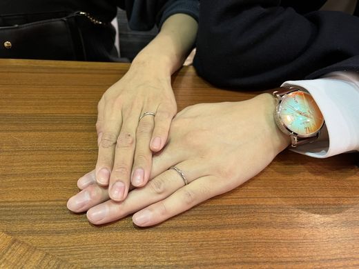 【なんばパークス店】とても良い雰囲気で指輪選び出来ました。