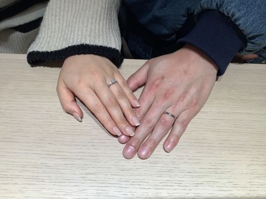 【宮崎店】ダイヤの輝きがとてもきれい!