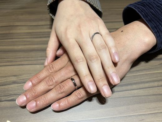 【熊本店】この指輪を着けてこれからも仲良く過ごしていきたいです！