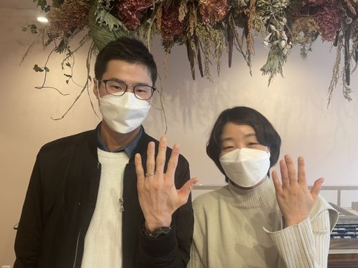 【鳥取店】お互いが気に入ったデザインを選ぶことが出来、満足しています。