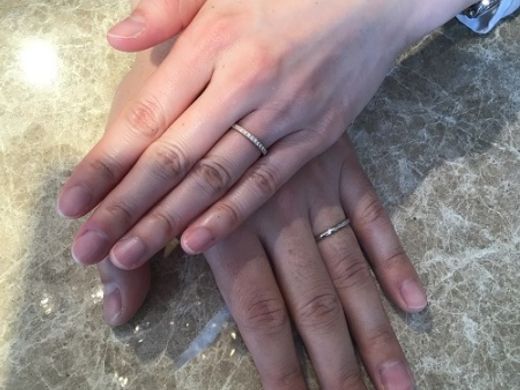 【大阪店】このリングにして良かった！