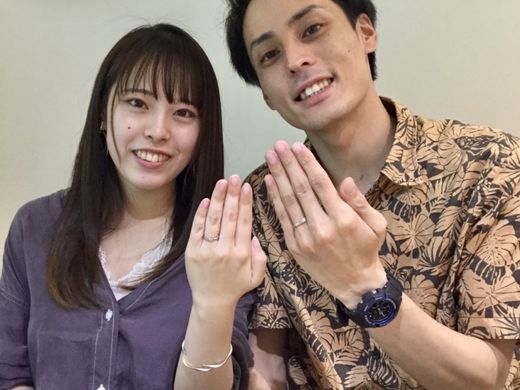 【大分店】明るく楽しく指輪選びができました❣