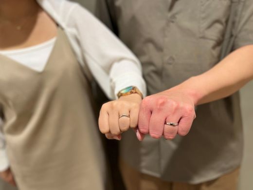 【なんばパークス店】素敵な指輪を購入することが出来ました！