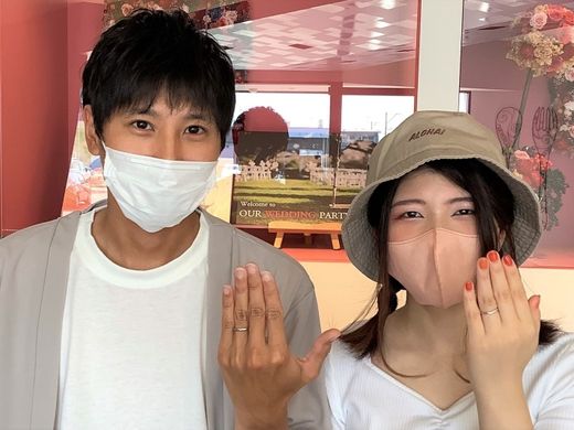 【福井店】最高のリング選びをすることが出来ました。