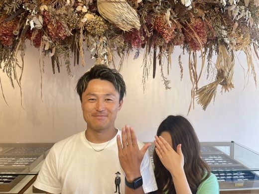 【ビジュピコ鳥取店】納得の結婚指輪が選べました！