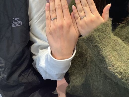 【松本店】沢山の指輪の中から選ぶことができました