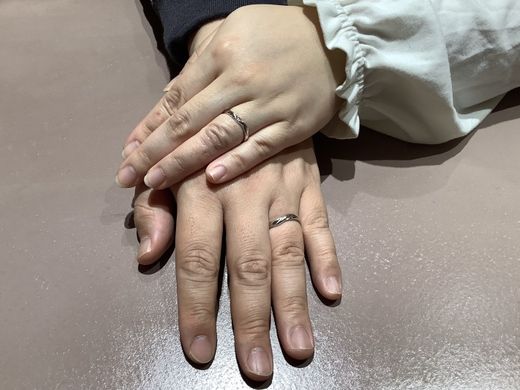 【ビジュピコ福井店】ステキな指輪に仕上がって嬉しいです！