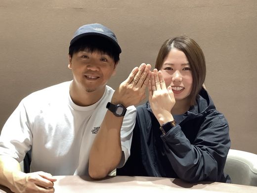 【福井店】素敵な指輪ありがとうございました。