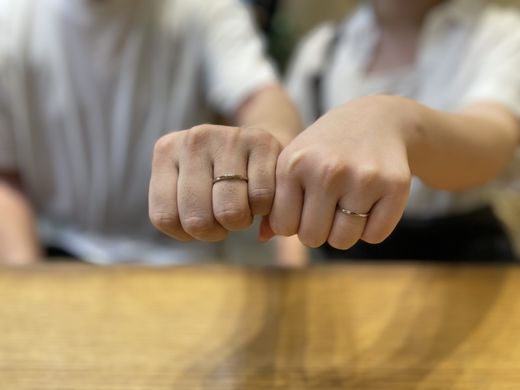 【なんばパークス店】お気に入りのリングを見つけることができました