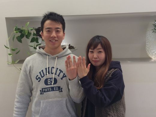 ステキな指輪を見つけることができました。【高松店】