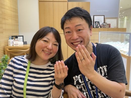 【なんばパークス店】結婚が決まった為購入しました。