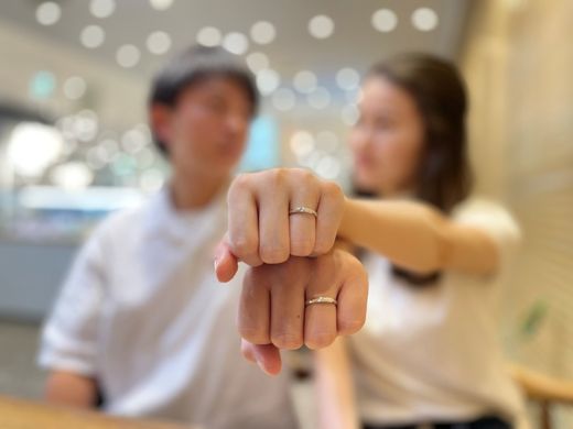 【なんばパークス店】自分たちの好みのものを選べました。