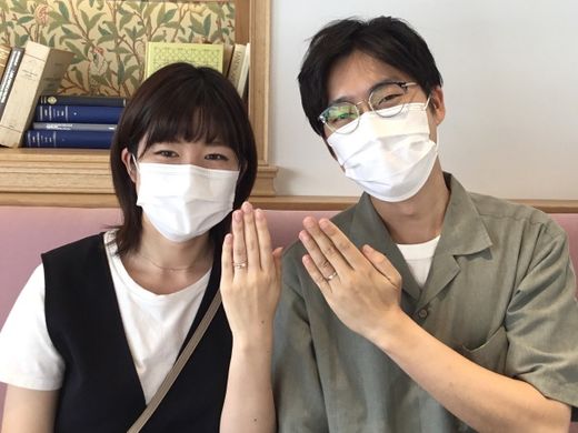 【松本店】気に入る指輪が見つかってよかったです！