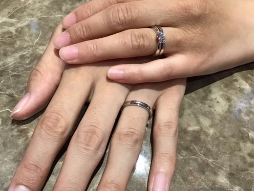 【長野店】とても楽しく指輪えらびができました。