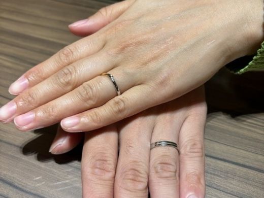 【熊本店】一生の思い出に残る指輪を選べました✨