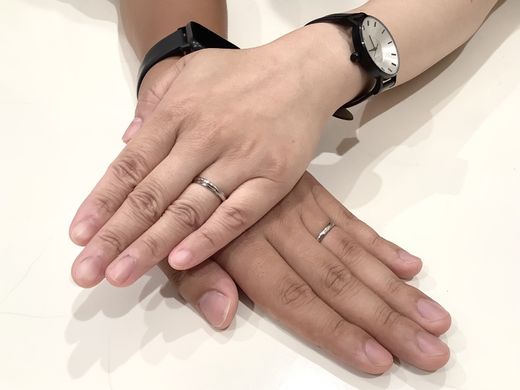 【金沢店】楽しく指輪選びができました。